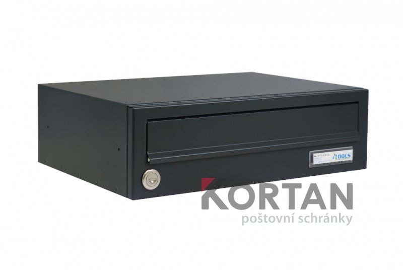 Poštovní schránka B-017 - pro zazdění s orámováním - lakovaná | eshop.KORTAN.cz