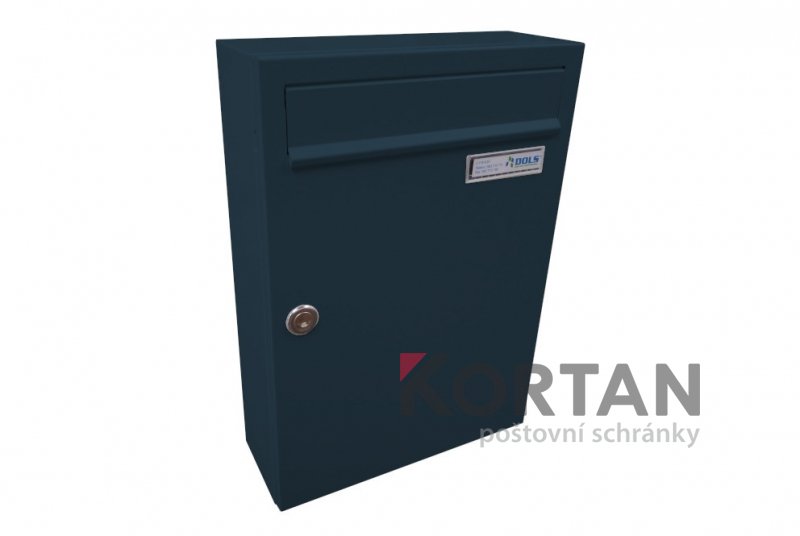 Poštovní schránka C-01 - pro zazdění s orámováním - lakovaná | eshop.KORTAN.cz