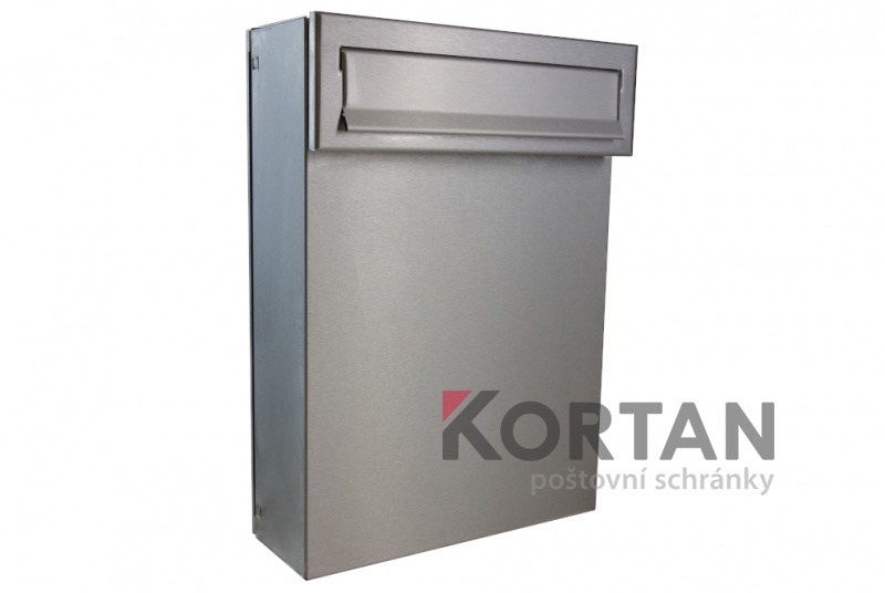 Poštovní schránka C-050 s vhozem do plotu a branky - NEREZ | eshop.KORTAN.cz