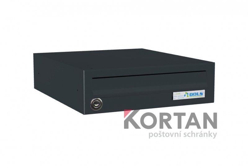 Poštovní schránka B-019 - na stěnu - lakovaná | eshop.KORTAN.cz
