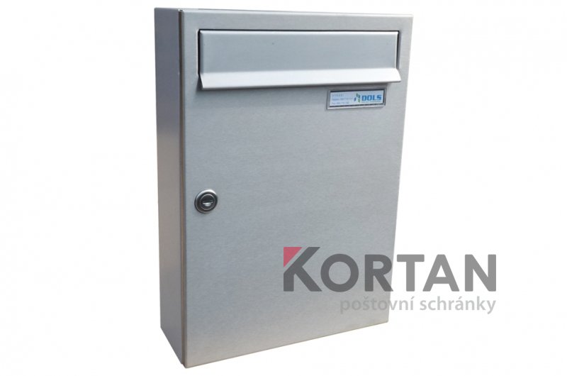 Poštovní schránka C-01 - NEREZ / šedá | eshop.KORTAN.cz